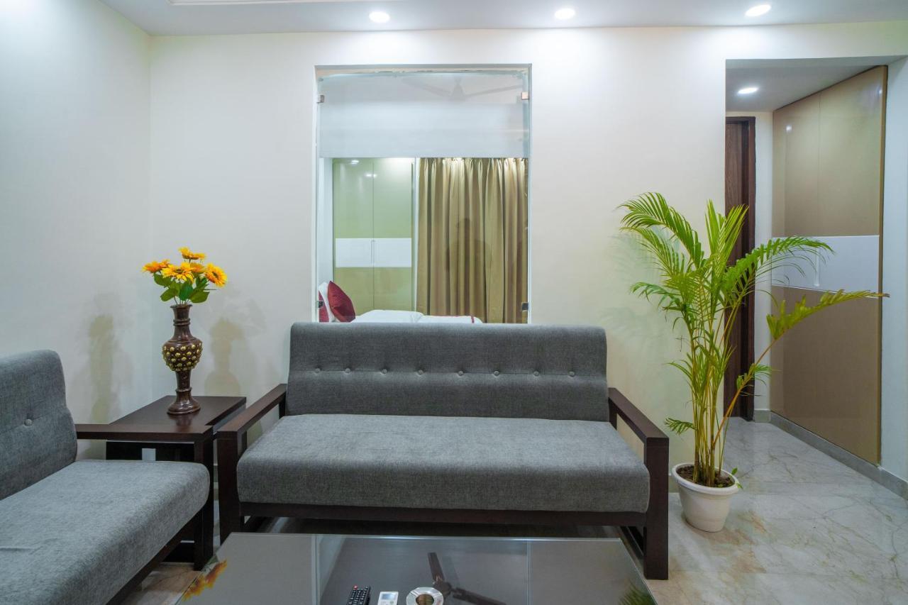 The Lodgers 1 Bhk Serviced Apartment Golf Course Road Gurgaon Exteriör bild