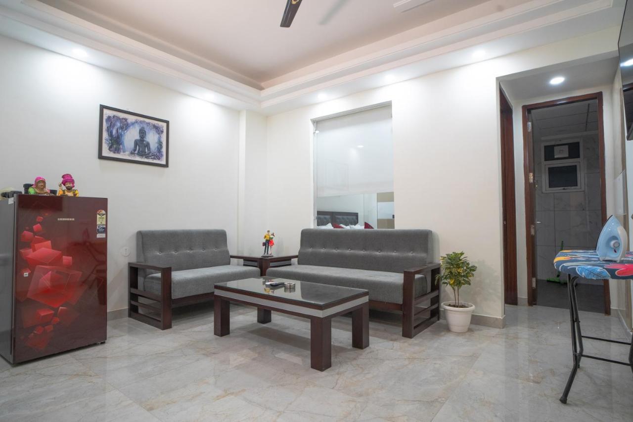 The Lodgers 1 Bhk Serviced Apartment Golf Course Road Gurgaon Exteriör bild